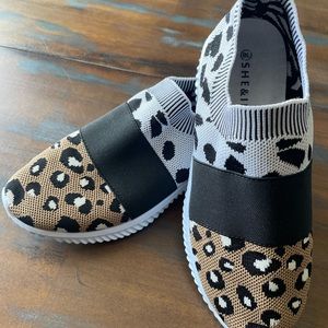 Animal Print Slip-On Shoe